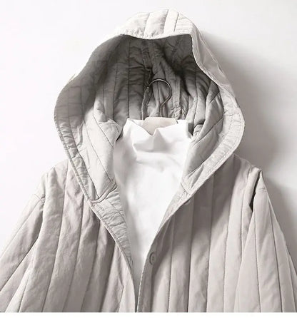 | Quilted Hooded Coat