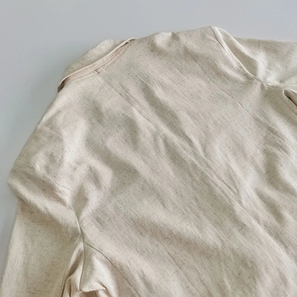 Textured Solid Suits For Women Double Breasted Long Sleeve Outerwear+Raw Hem Shorts Sets Casual Fashion Two-piece Set