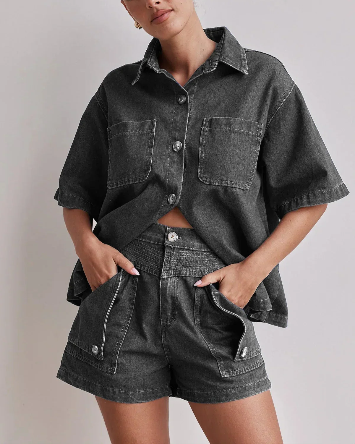 | 100% Cotton Denim Set