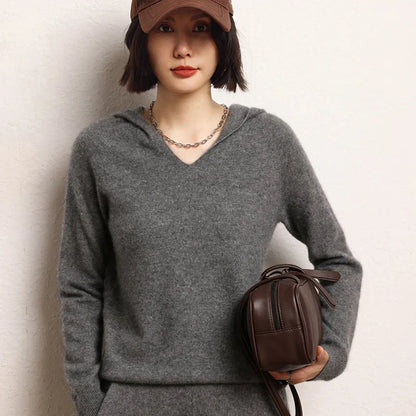 | Cashmere Hoodie