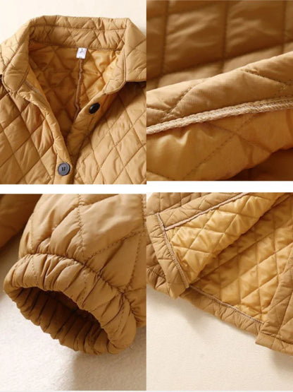 | Quilted Long Coat
