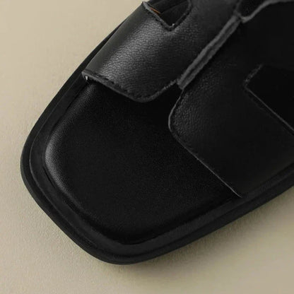 | Leather Heeled Sandals