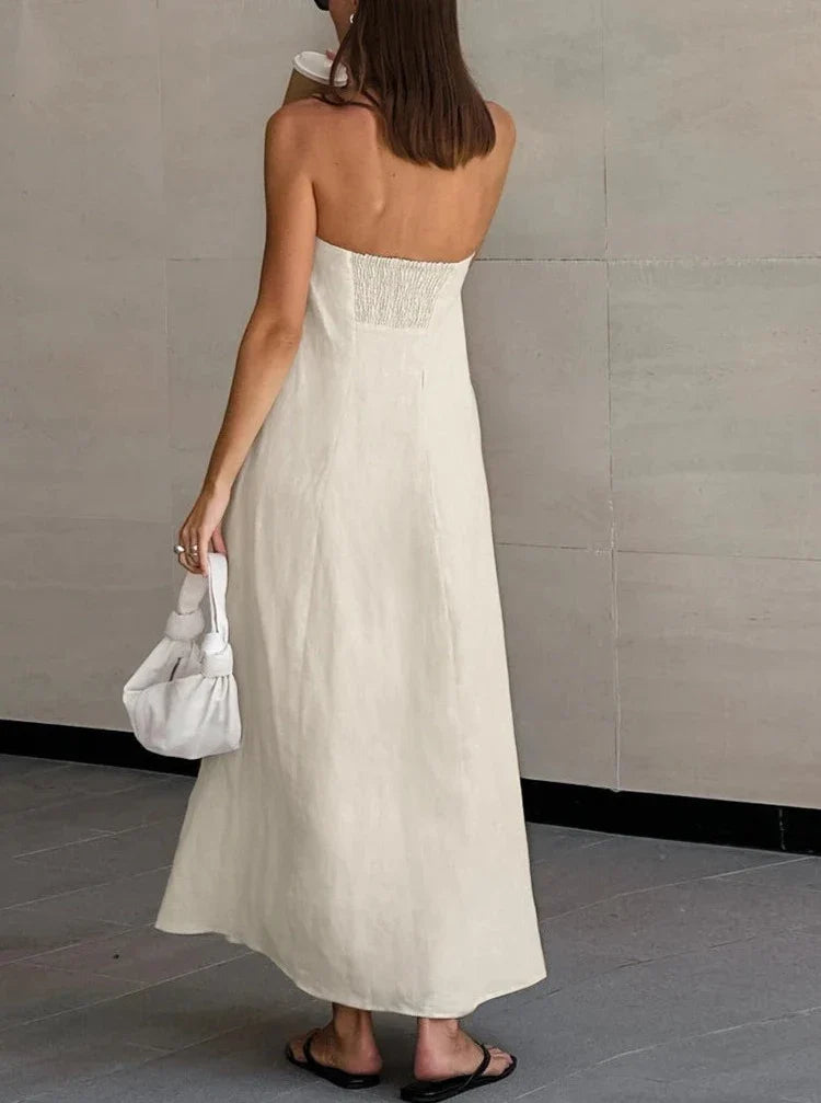 Jackie Linen Dress