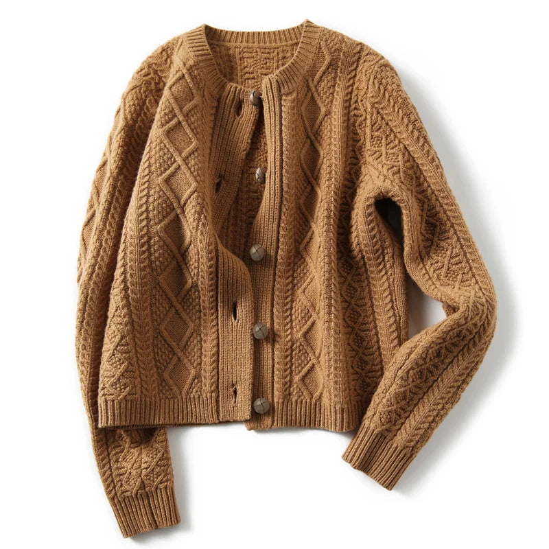 | Cable Knit Cardigan