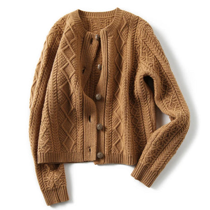| Cable Knit Cardigan