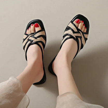 | Woven Flat Slides