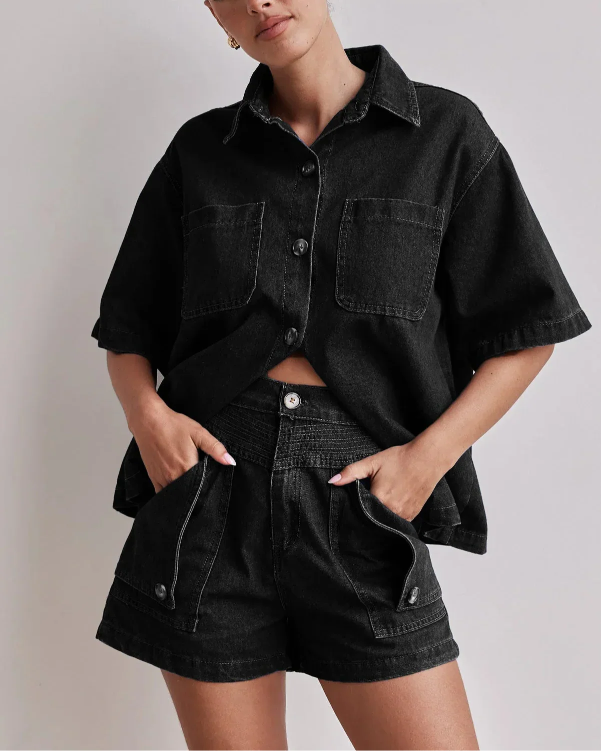 | 100% Cotton Denim Set