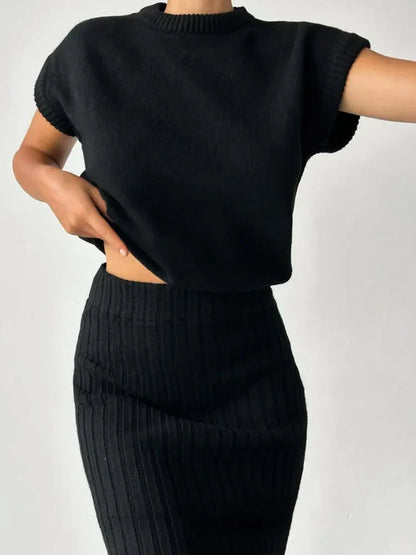 | Rib Sleeveless Set
