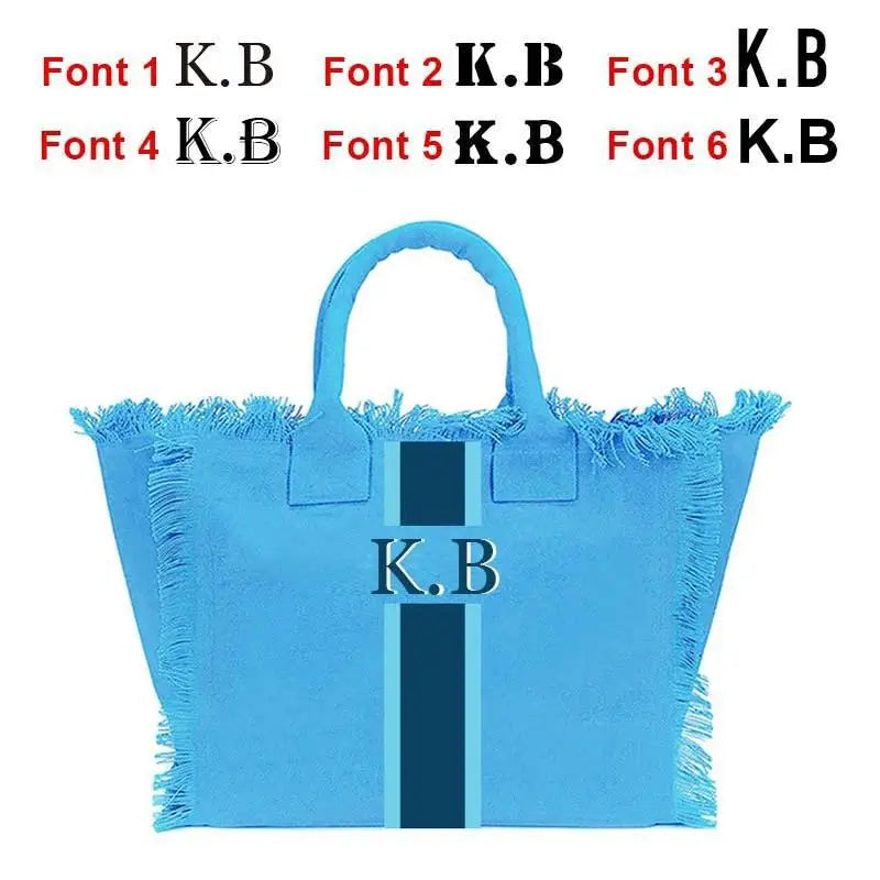 BLEUE PERSONALIZED TOTE