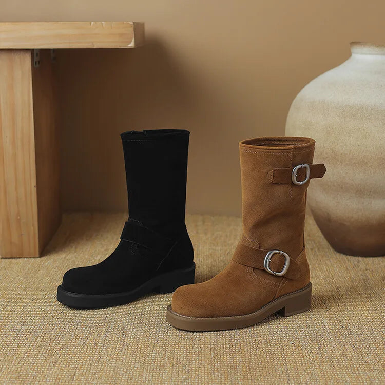 | Fair Isle Buckled Tredders