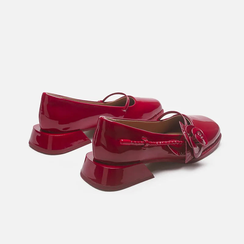 | Shimmer Mary Janes