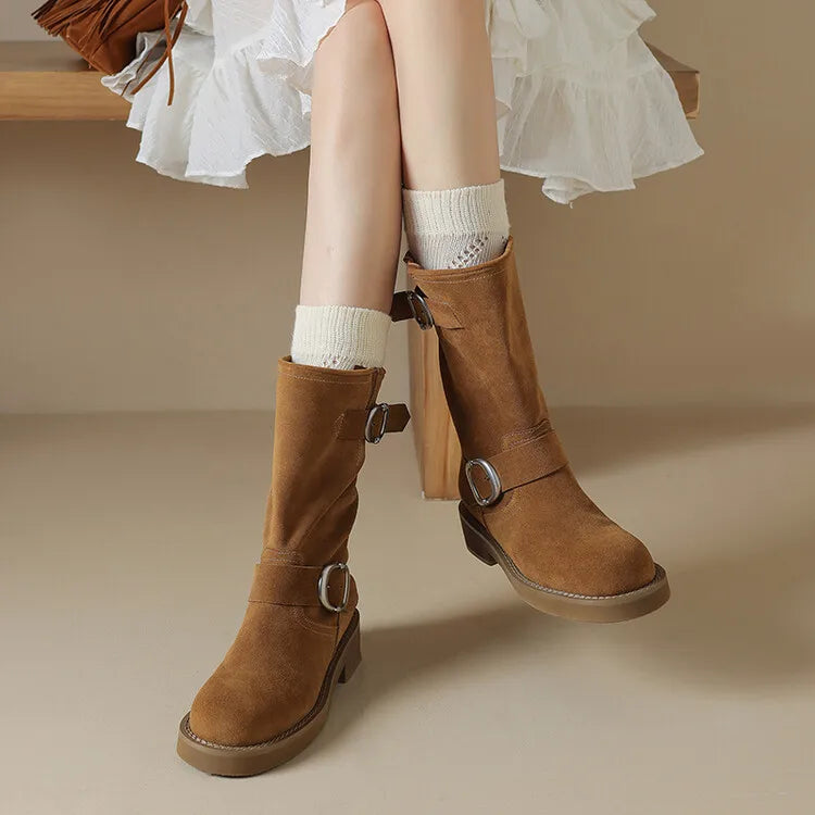 | Fair Isle Buckled Tredders