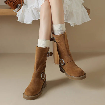 | Fair Isle Buckled Tredders