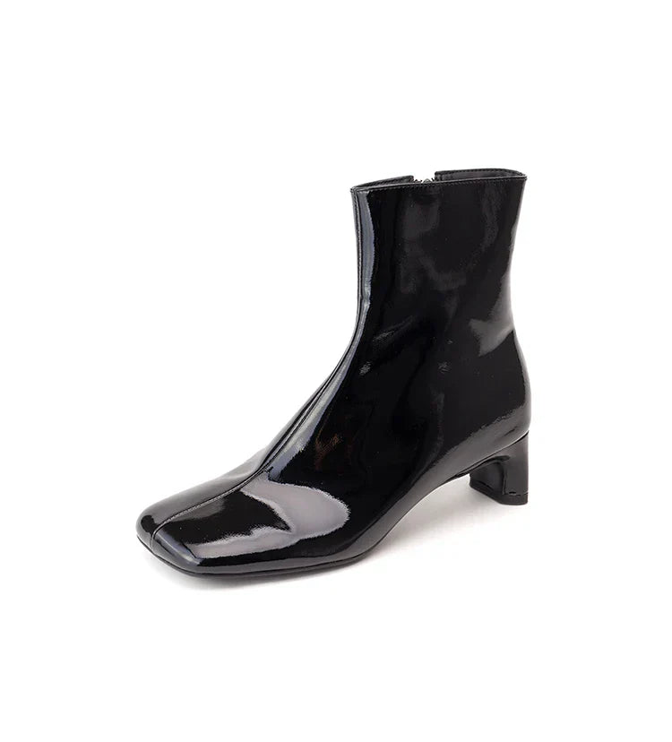 | Calf Hair Ankle Boots