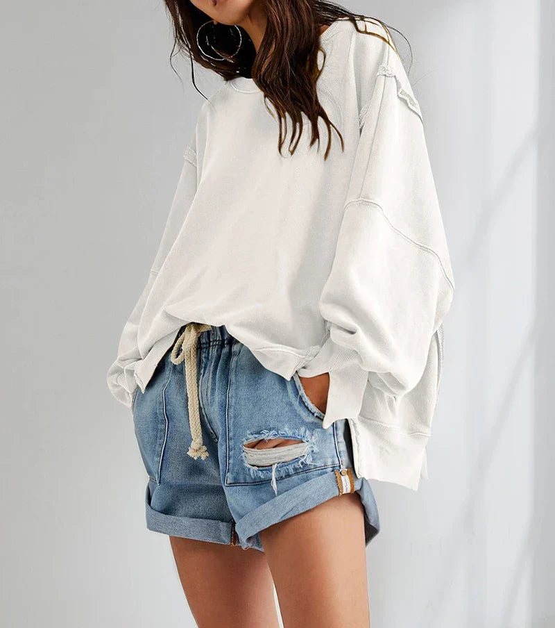 | Oversized Sweater in Maplewood