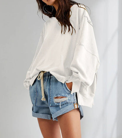 | Oversized Sweater in Maplewood