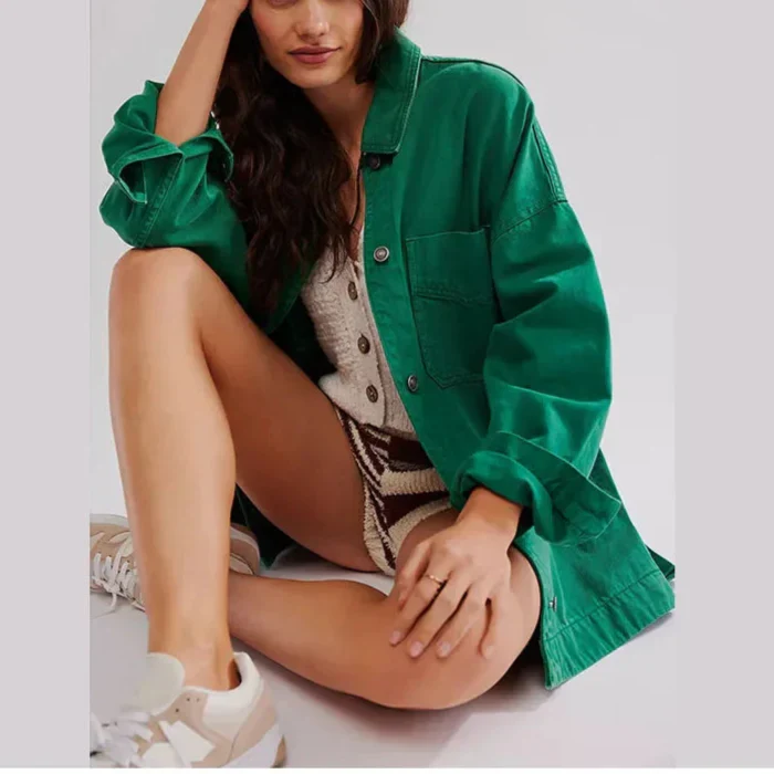 | Washed Denim Jacket