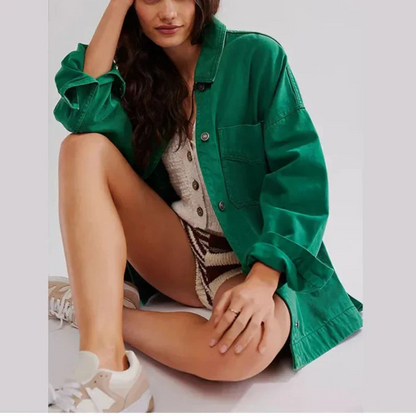 | Washed Denim Jacket