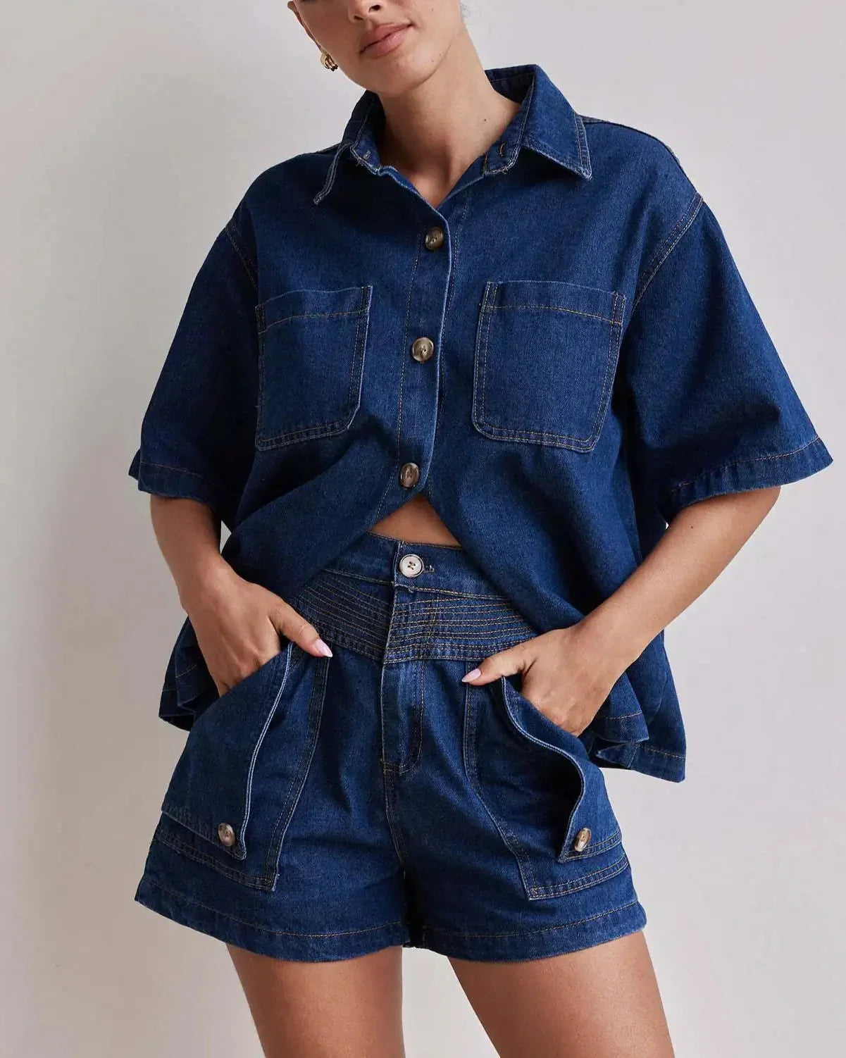 | 100% Cotton Denim Set