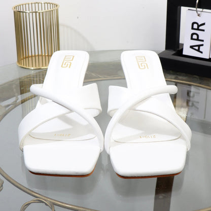 Summer High-end Fashion Hollow Heel Sandals - 5CM