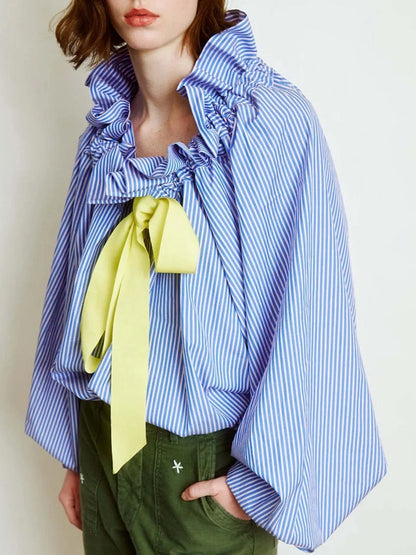 | Puffed Cotton Blouse