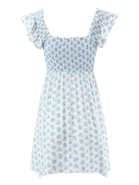 Bella Blue Mini Dress