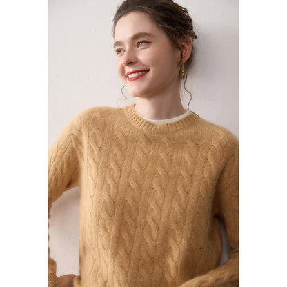 | Cable Cashmere Sweater