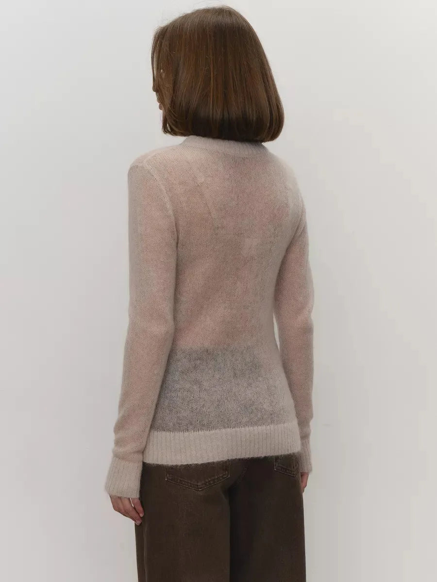 | Mohair Crewneck