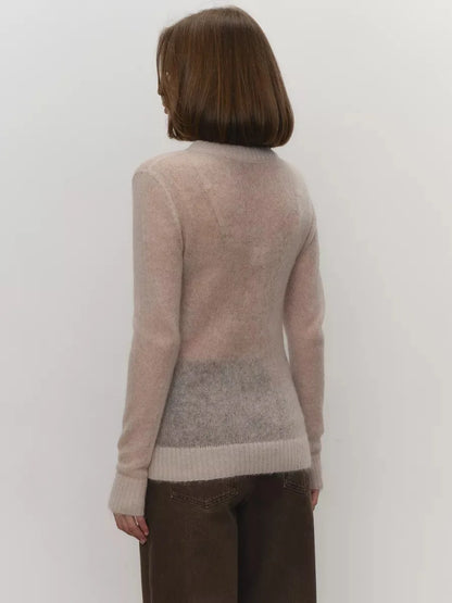 | Mohair Crewneck