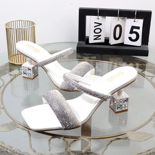 Luxurious French women's slippers with new special-shaped design for fall