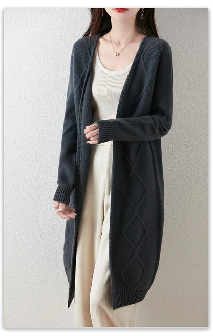 | Cable-Knit Cardigan