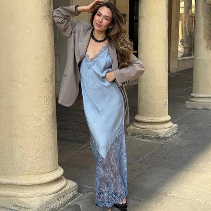 Louve Bleue Slip Dress