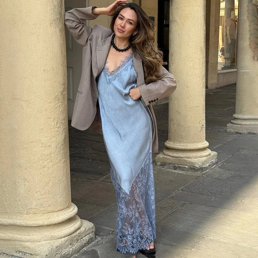 Louve Bleue Slip Dress