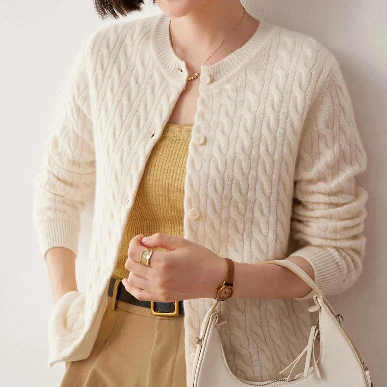 | Casual Cashmere Cardigan