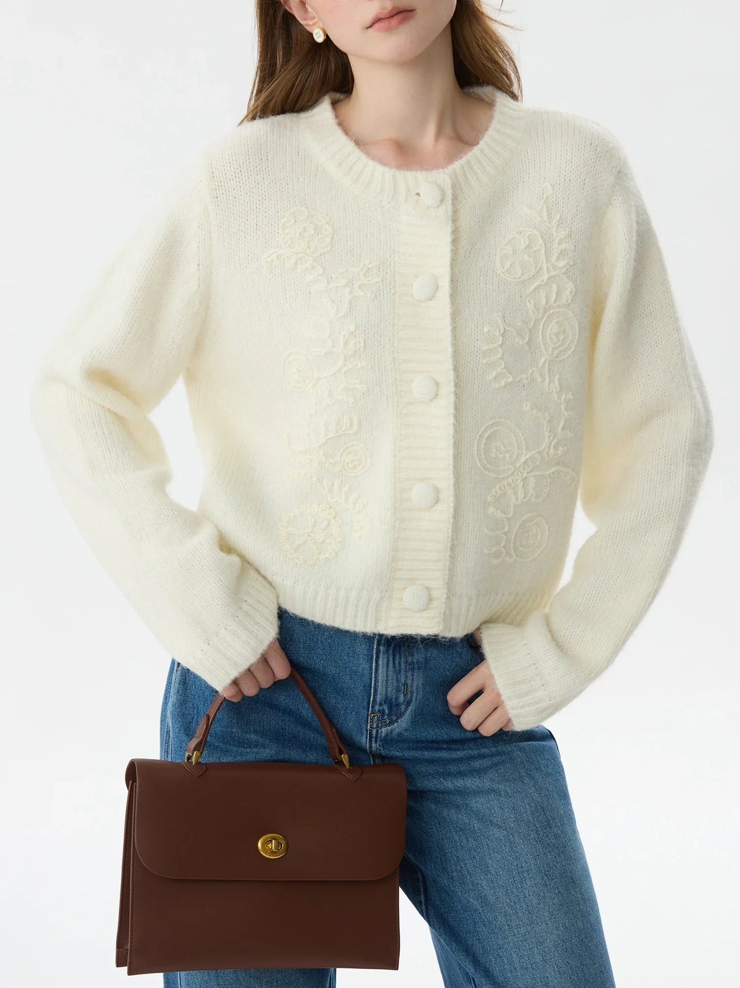 Korean Heavy Knit Autumn Style Cardigan