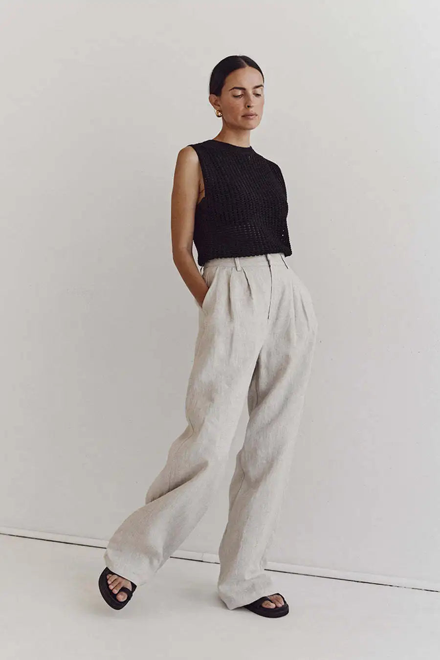 | Hollow Knit Tank