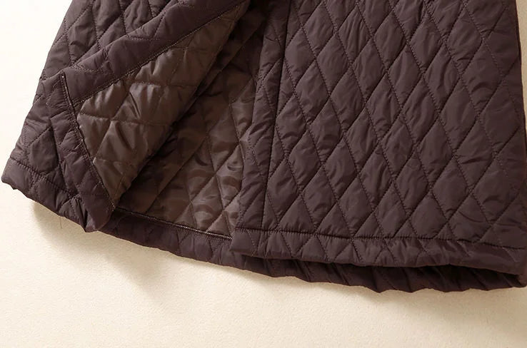 | Quilted Long Coat