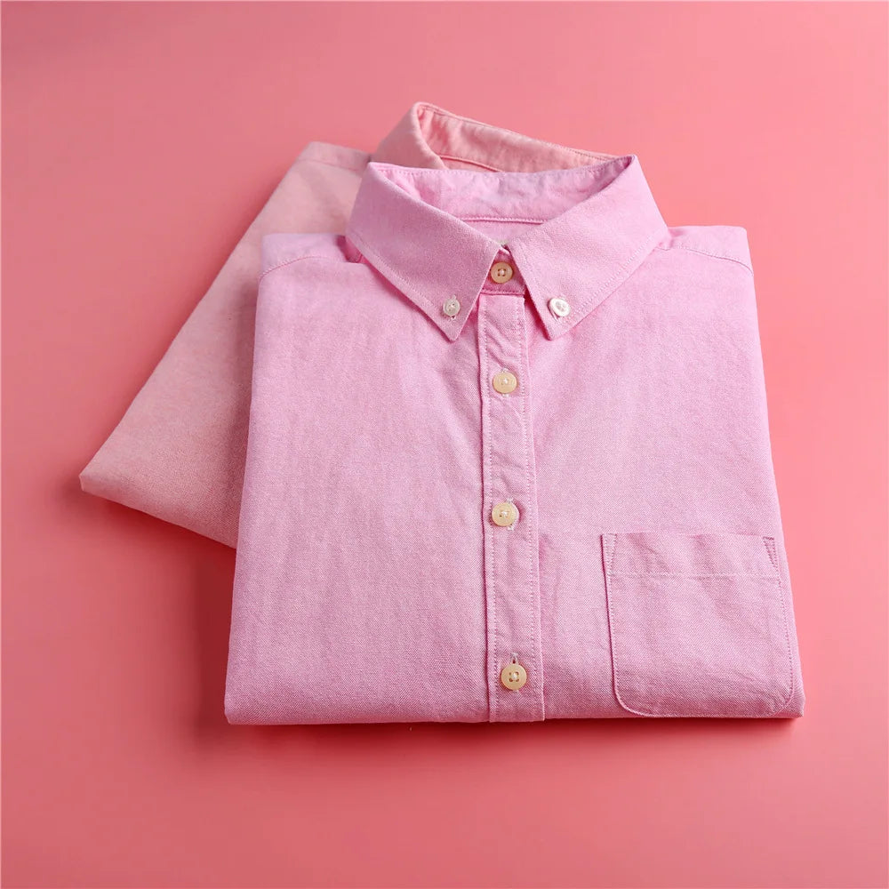 | Oxford Blouses in Pastel