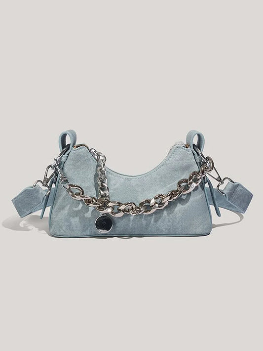 | Denim Chain Bag