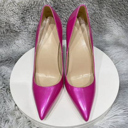 Fusion Pink Pointy Toe High Heel Shoes for Women