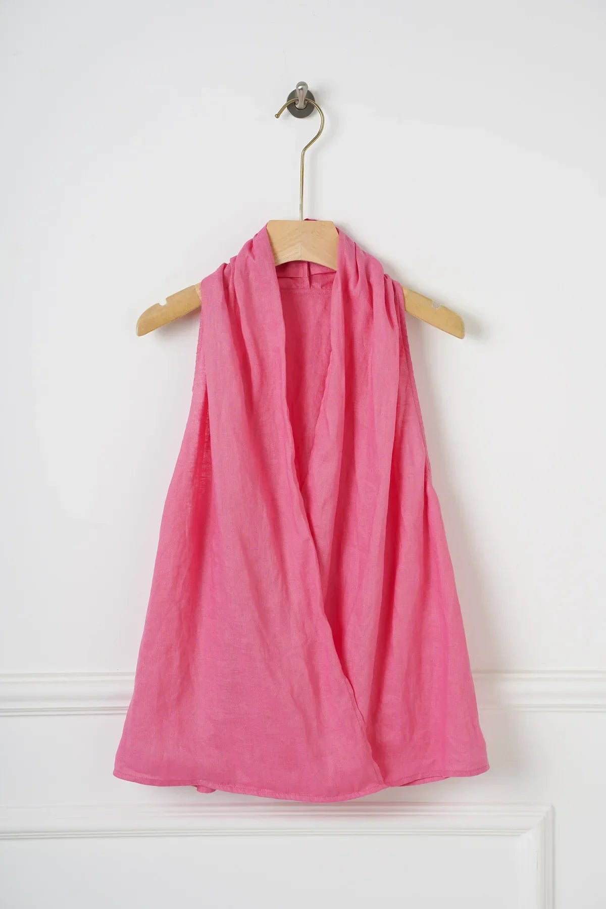 | Drape Linen Vest