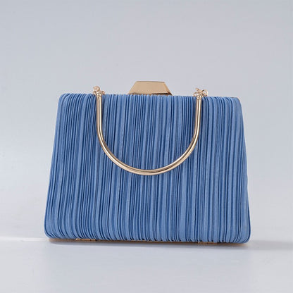 Kaydence Blue Evening Clutch Bag