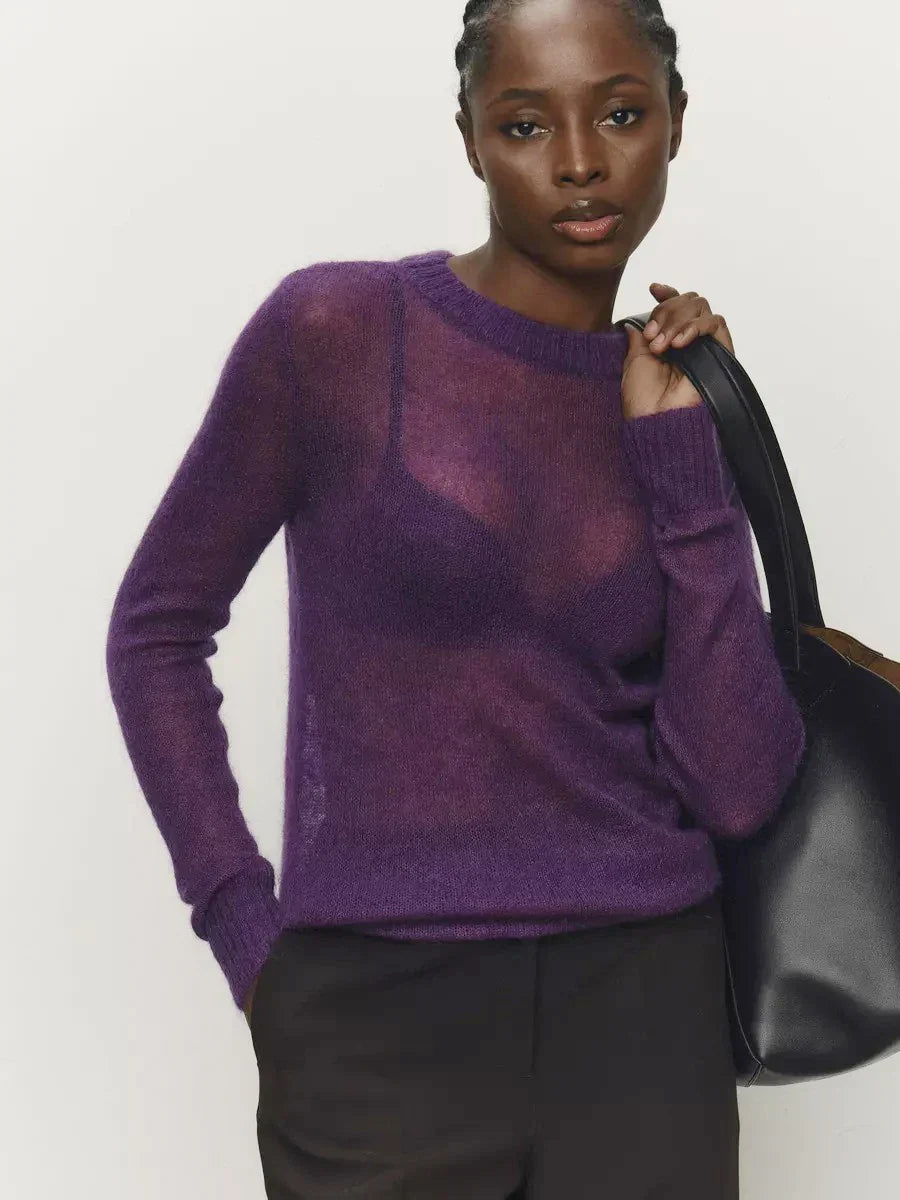 | Mohair Crewneck
