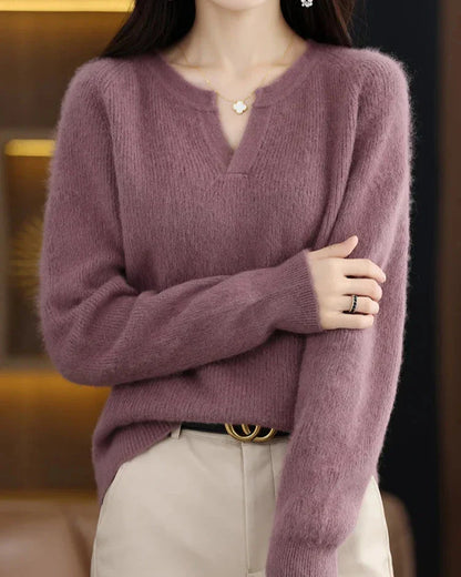 | Brushed Wool Pullover