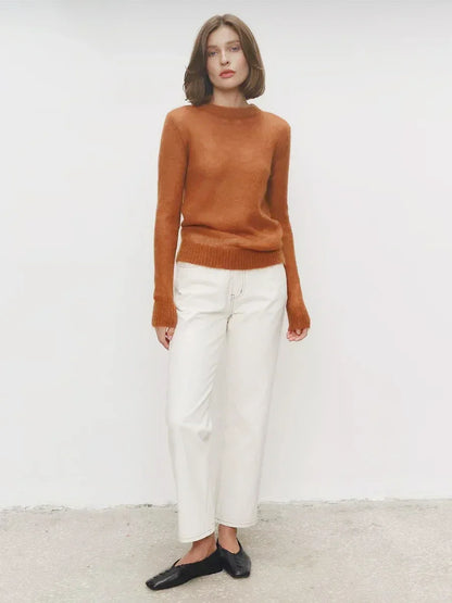 | Mohair Crewneck