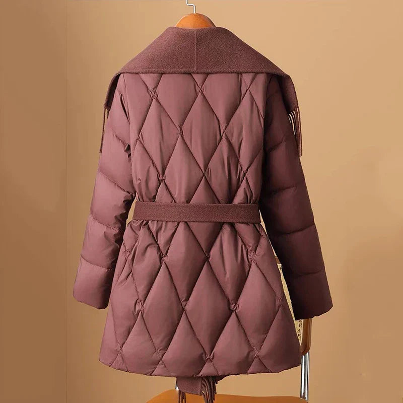 | Fringe Down Coat