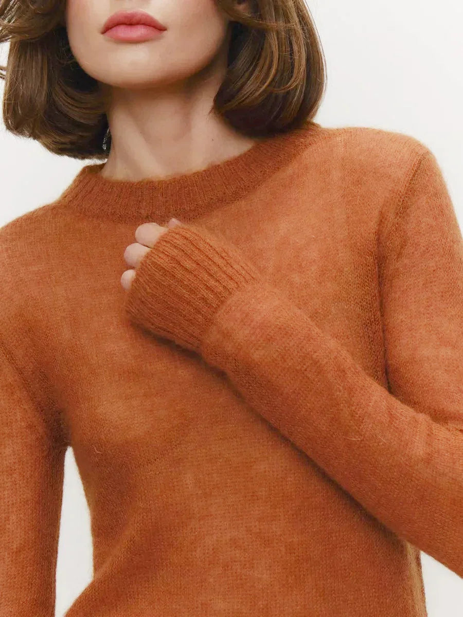 | Mohair Crewneck