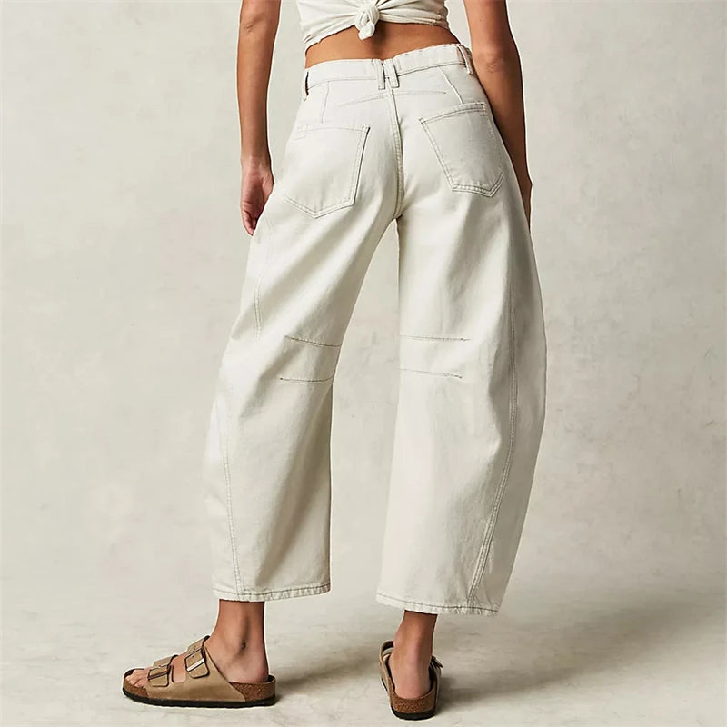 | Barrel-Leg Denim