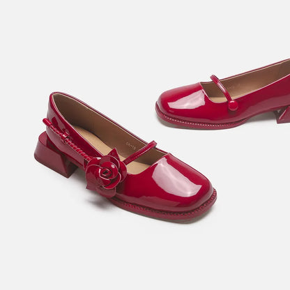 | Shimmer Mary Janes