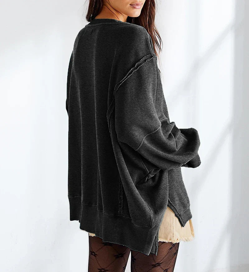 | Oversized Sweater in Maplewood